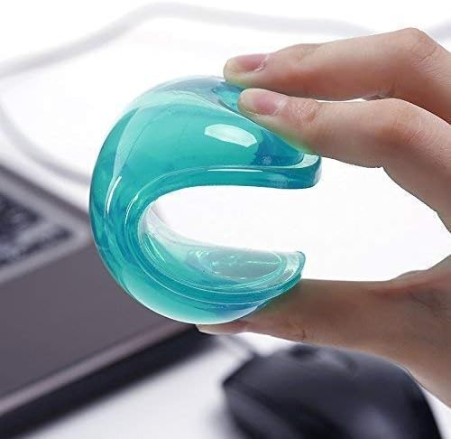 Ergonomic Gel Wrist Rest for Mouse, Computer Mouse Wrist Support for Arm Pain Relief, Heart-Shaped Cute Hand Wrist Cushion for Home and Office Working Gaming Anti-Fatigu