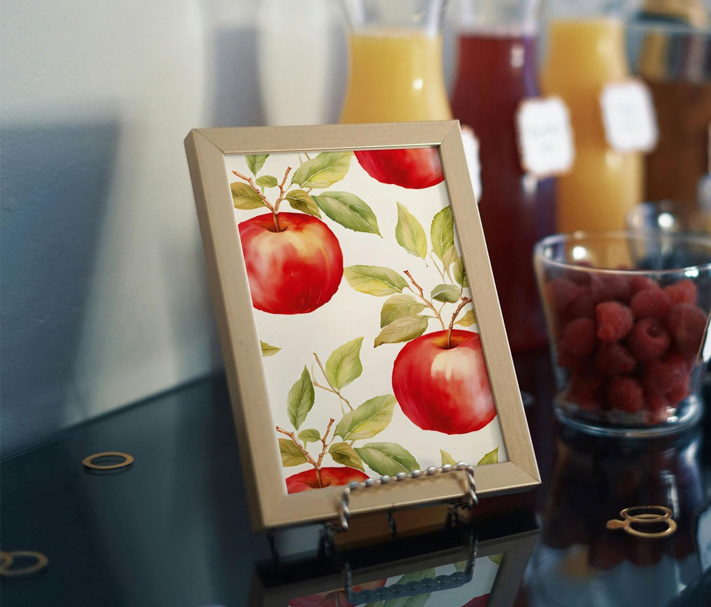 Fruit Scrapbook Paper Pad, 24 Sheets 6 x6 Inch Red Patterned Designed Decorative Decoupage for Card Making Folded Card Supplies Gift Wrapping Planners Journals DIY Crafts Photo Album