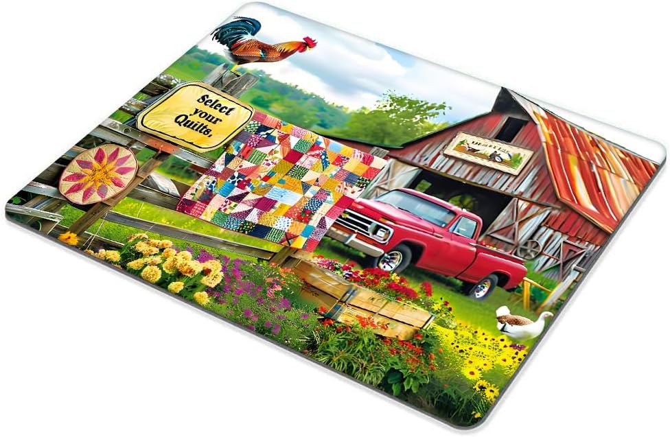 Rural Farm Life Mouse pad Customized Mousepad Non-Slip Rubber Base Mouse Pads for Computers Laptop Office Desk Accessories Mouse pad