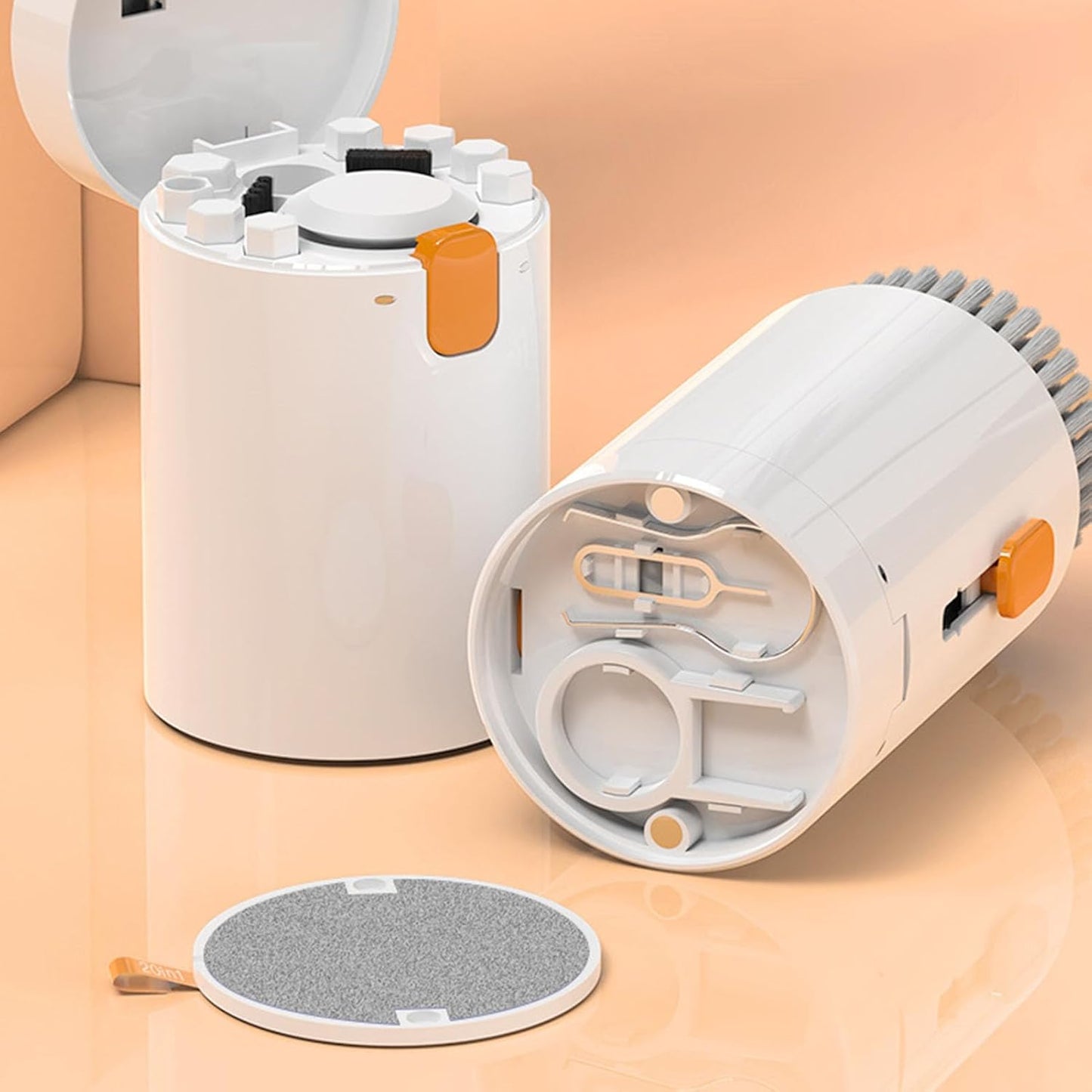 Electronic Devices Multifunctional Cleaner Kit, Portable Cleaning Tool for Headphones Keyboard Camera Computer Phone, Effective Dust Removal with Special Brush and Cleaning Pen, in