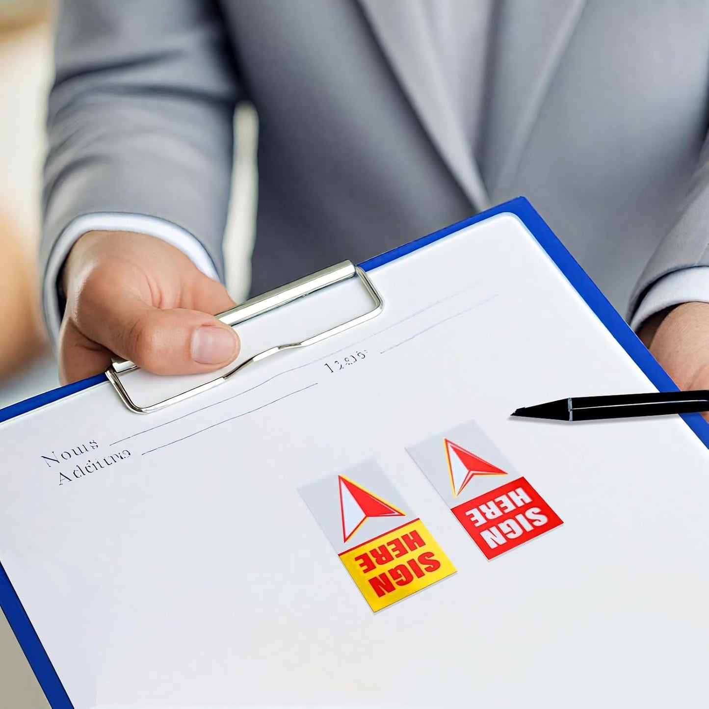 Sign Here Index Marker, Assorted Colors Sign Here Tabs Sign Post Here Index, Flags Vital Signs Sticky Notes for documents notebooks Contracts, Books,Files or Notary Supplies