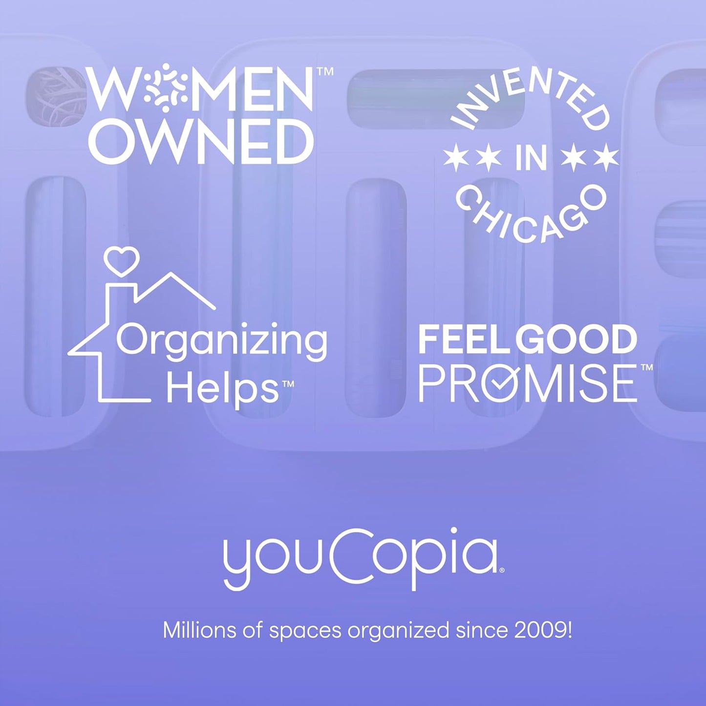 YouCopia DrawerFit Sliding Drawer Tray with Adjustable Dividers, Expandable Kitchen Storage Organizer, Speckled White