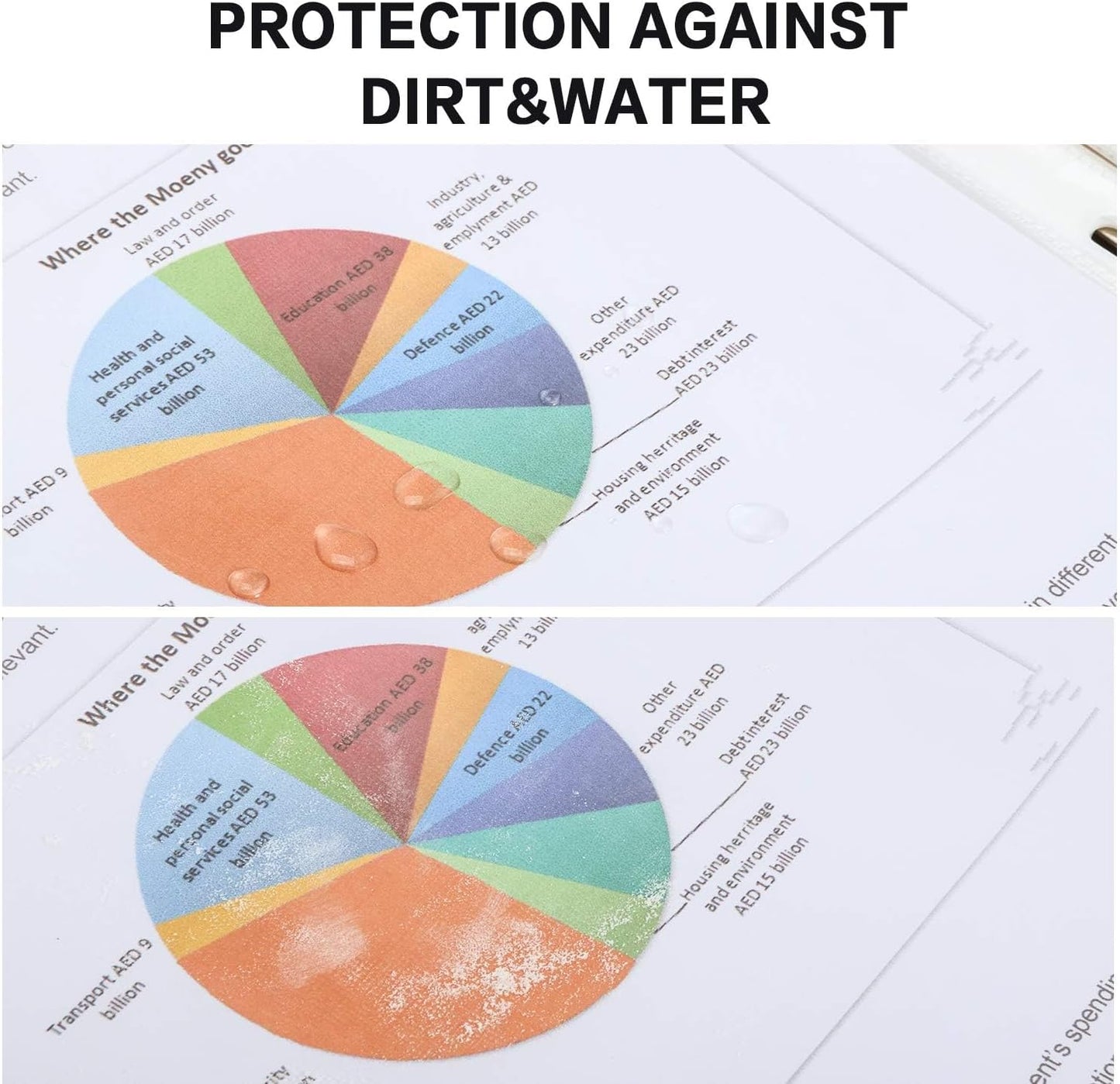 Sheet Protectors, PANDRI 1000 Pack Clear Heavy Duty Plastic Page Protectors Sheet Reinforced 11-Hole Fit for 3 Ring Binder Fits Standard 8.5 x 11 Paper, 9.25 x 11.25 Top Loaded, Excluding Acid