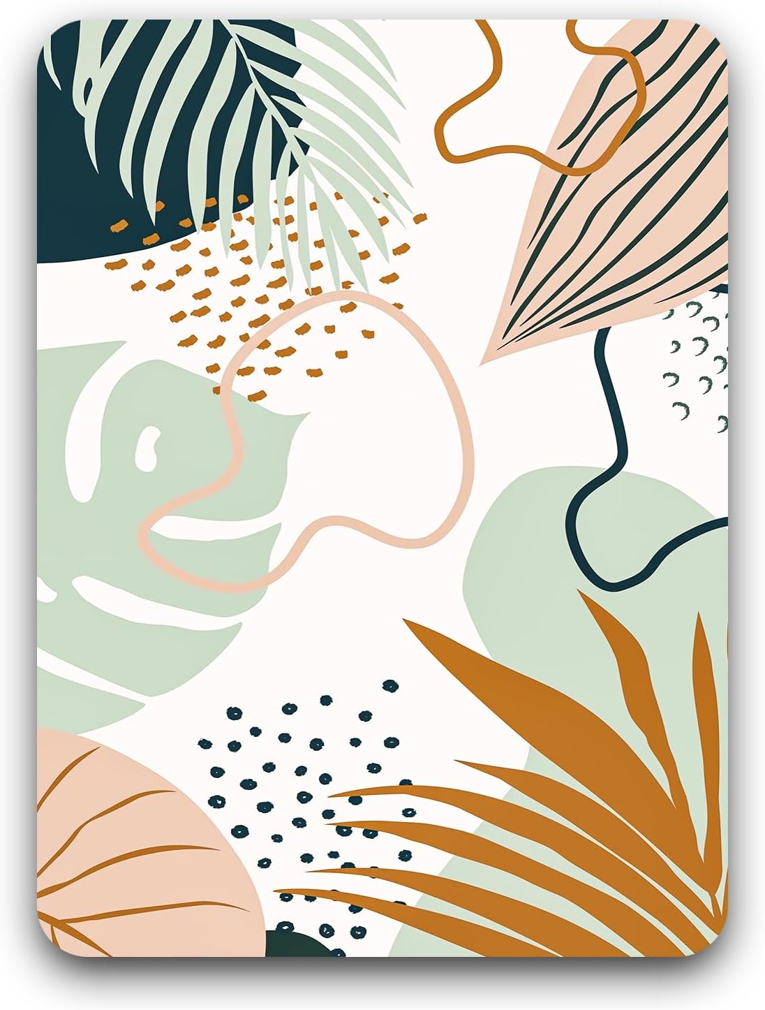 Small Mouse Pad, Mini Mouse Pad 6 x 8 Inch, Thick Rubber Waterproof Mouse Mat, Cute Mousepad for Women Men Kids Wireless Mouse Mini Laptops Keyboard Tray Home Office Travel