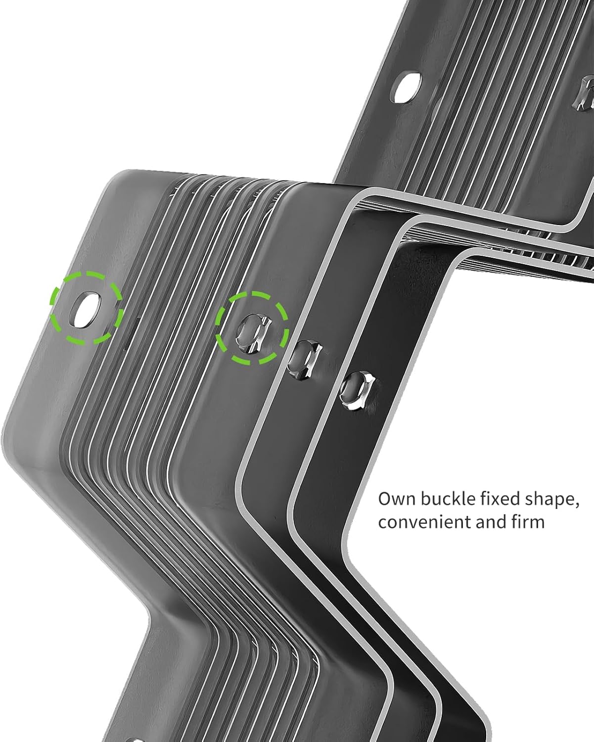 Honeycomb Separator Adjustable Drawer Organizer Divider for Underwear Belt-Scarf Socks Organizer (Black(4pcs))