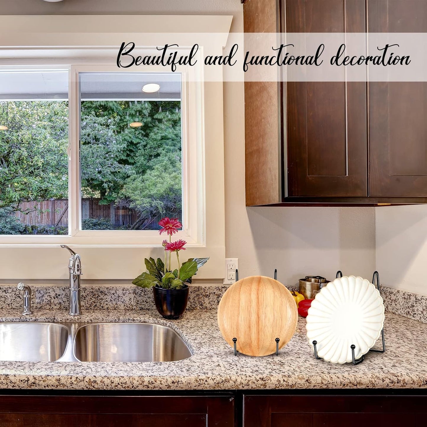 Mixweer 12 Pcs Book Stands for Display Metal Picture Frame Stand Book Plate Picture Holder Easels Photo Holder for Decorative Display(4.3 Inch, 6 Inch,Black)