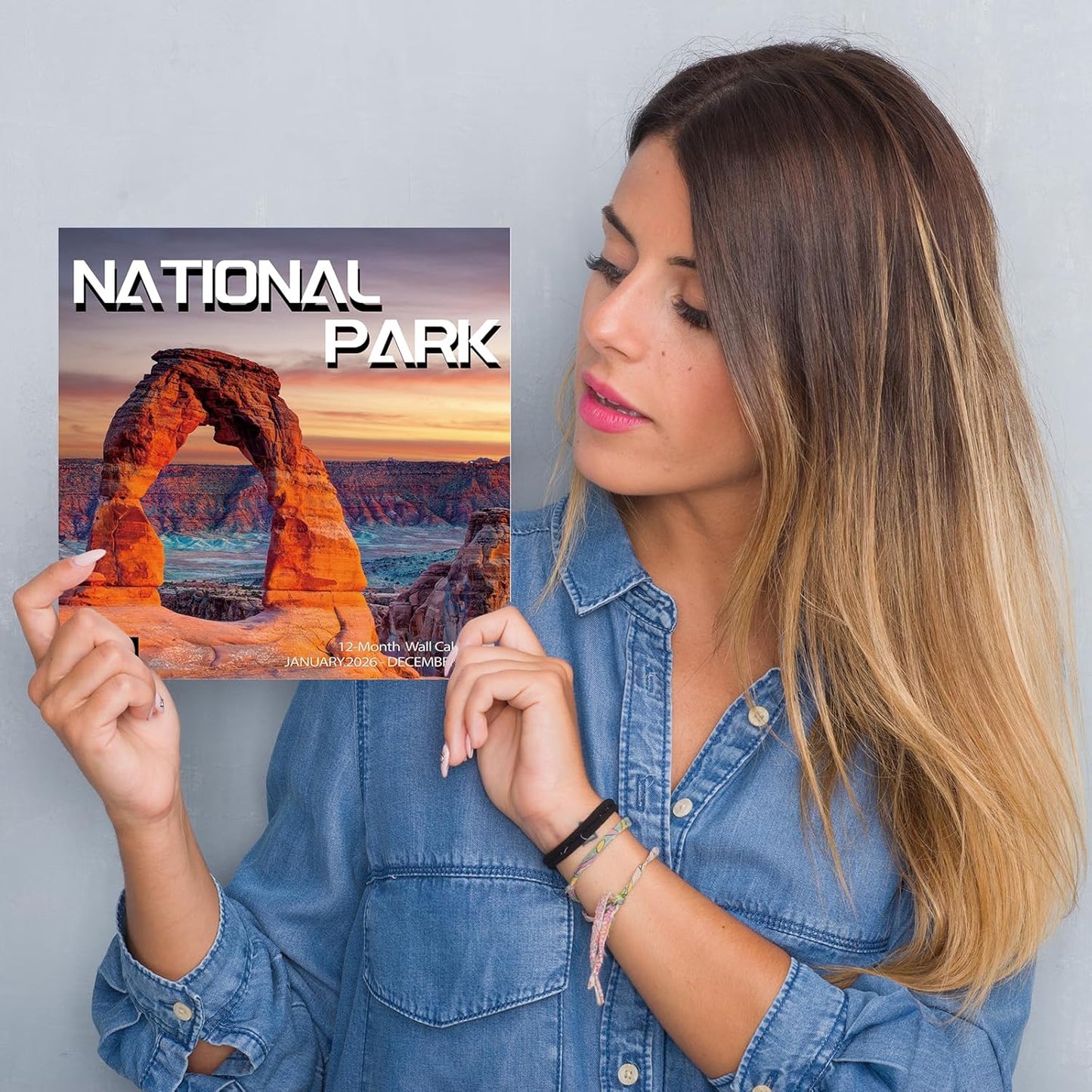 2026 Wall Calendar, NATIONAL PARKS Calendars,2026 Monthly Calendars, Wall Calendar 2026,Thick Glossy Paper, Organizing & Planning & Giftable