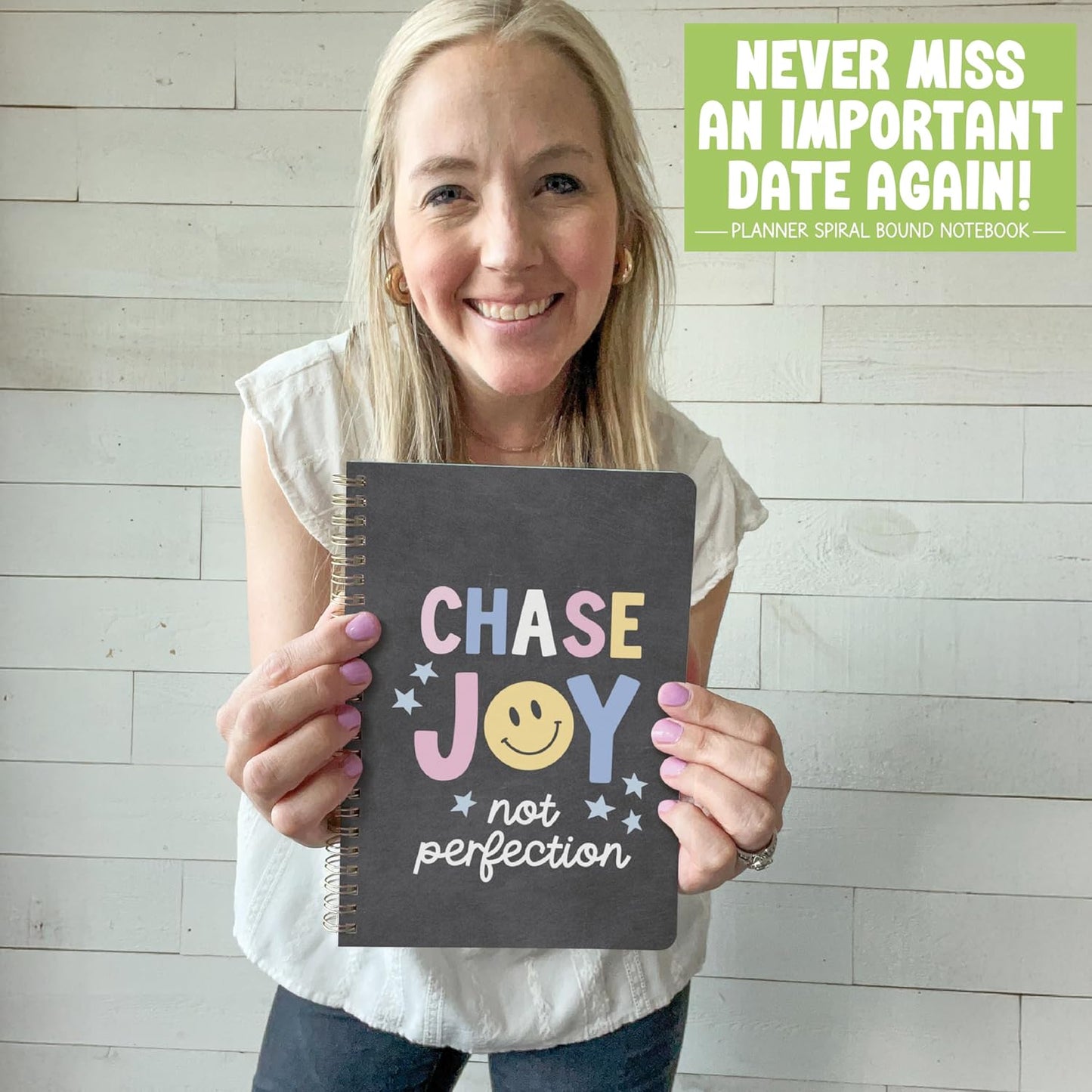 Undated Daily Planner Notebook - Undated Planner Notebooks, Daily To Do List Planners, To Do List Notebook for Work Organization, Day Schedule Planners for Kids and Adults