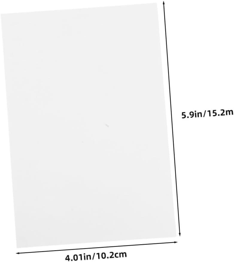 100pcs Glossy Photo Paper Double-sided Cardstock for Inkjet Printers Vibrant Picture Sheets for Calendars Invitations and Photo Printing