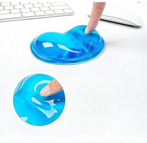 Ergonomic Gel Wrist Rest for Mouse, Computer Mouse Wrist Support for Arm Pain Relief, Heart-Shaped Cute Hand Wrist Cushion for Home and Office Working Gaming Anti-Fatigu