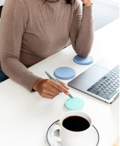 Jelbows Ergonomic Fabric Wrist Rest Set for Arms & Elbows, Comfort for Office & Gaming, Wrist and Typing Pain Relief, Support for Easy Typing, Durable, Lightweight & Comfortable (Small Blue, 2 Pack)