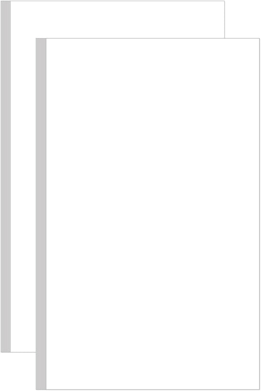 (2-Pack) 8.5" x 14" Blank Print Paper - 100Sheets/200Pages Blank Loose-Leaf Paper, Legal Size Printing in Office/Home/School, 100gsm Blank Paper