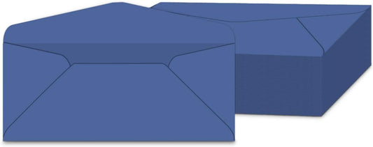 #10 Dark Blue Color Envelopes | Colored Standard Business Size Mailers | Value Pack of 500 Per Pack | 4 1/8 x 9 1/2 Inches (Dark Blue)