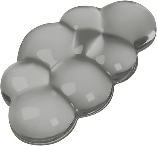 Gel Cloud Mouse Wrist Rest, Cute Wrist Support and Arm Support for Mouse Rest Typing Pain Relief，Suitable for Office/Computer/Laptop/Gaming (Transparent Gray)