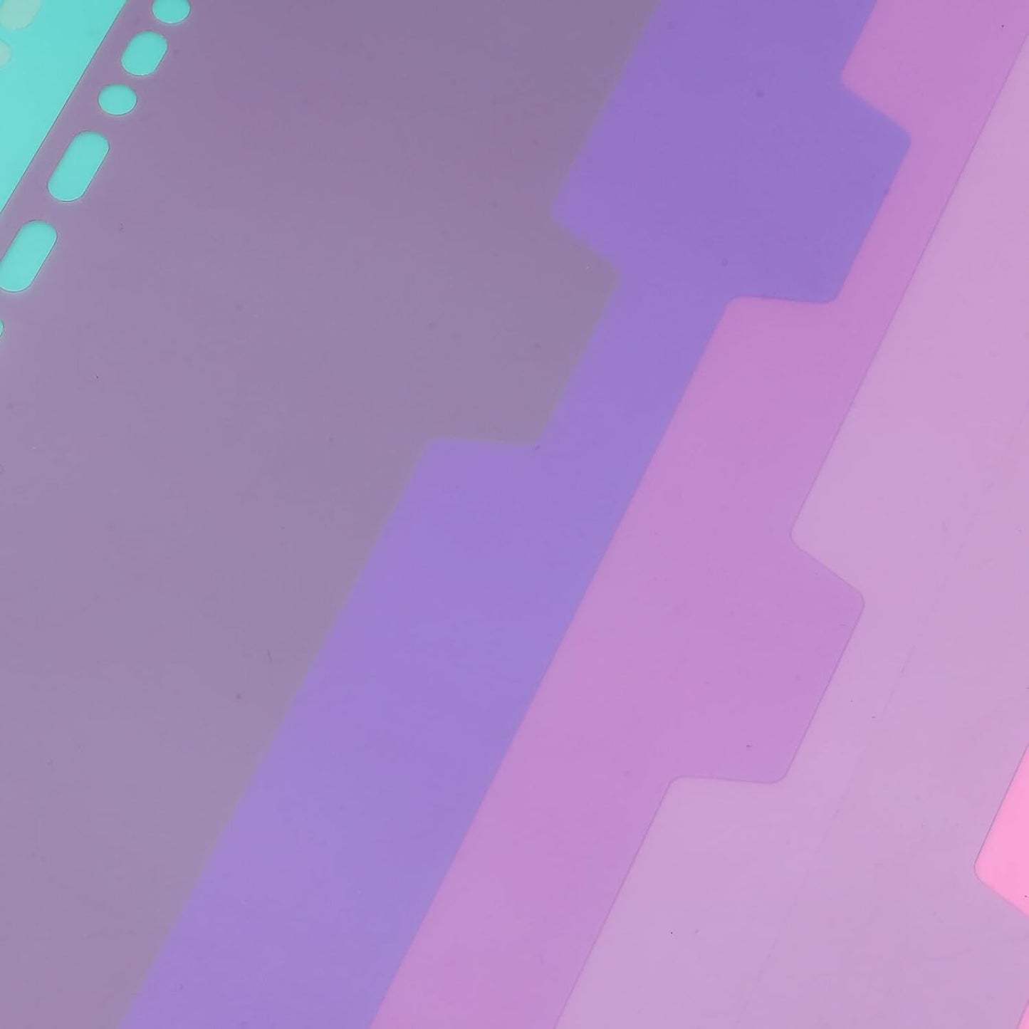 3 Sets Ring Binder Dividers with Detachable Tabs PP Material Paper Binder Tabs for Office and Student Organizing Alphabetical and Aesthetic Index Cards for Notebooks and Documents