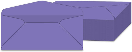 #10 Light Violet Color Envelopes | Colored Standard Business Size Mailers | Value Pack of 500 Per Pack | 4 1/8 x 9 1/2 Inches (Light Violet)