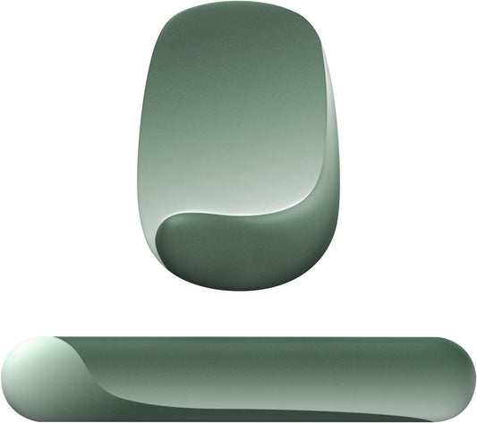 Wrist Rest for Keyboard and Mouse, Ergonomic Gel Computer Keyboard Wrist Rest with Memory Foam, Keyboard Wrist Support Pad for Long Hours of Work, Gaming, Studying-Relieve Wrist Pain