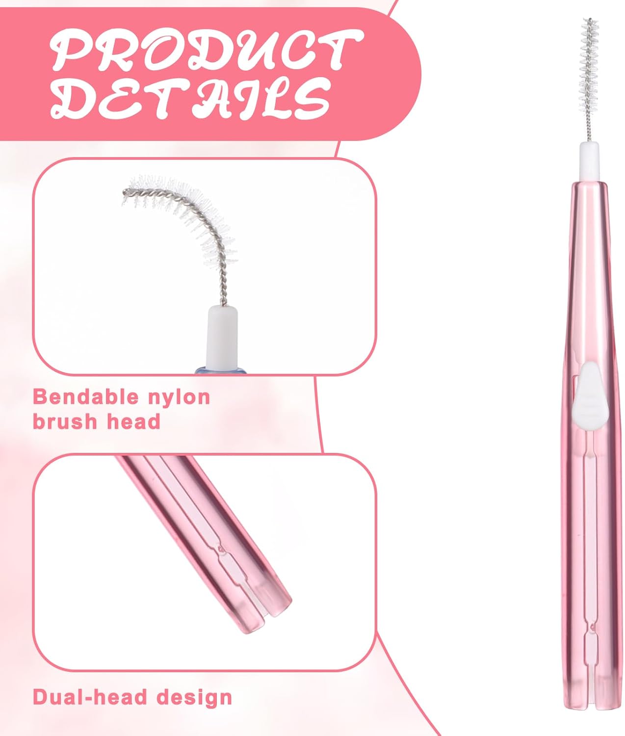 5 Colors Phone Speaker Cleaning Kit, 20 Pack Anti-Clogging Mini Nylon Cleaner Brushes, Multifunction Speaker Port Cleaner for 17 Pro Max Charging Port, Speaker, Earphone, Tablet, Camera, Keyboard