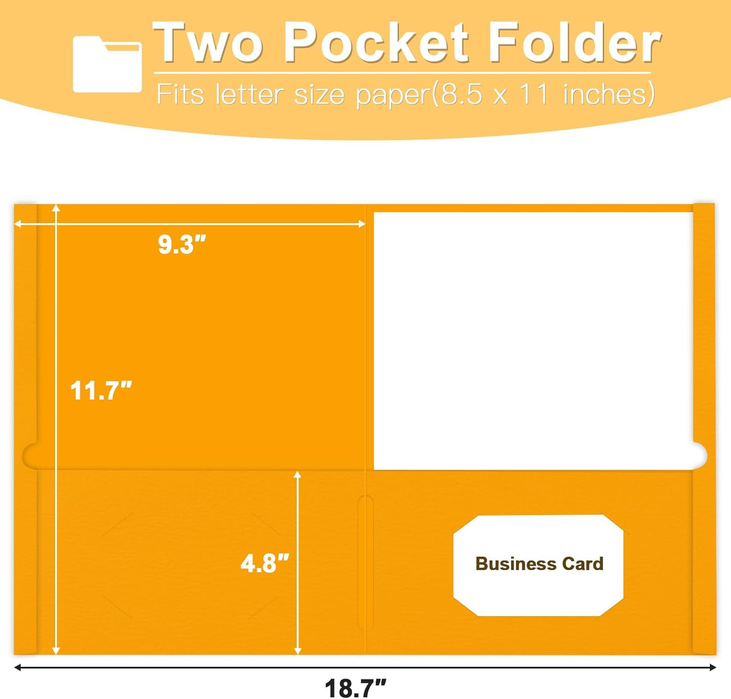 Folders with Pockets, LAYZZ 60 Pack Paper Pocket Folders, 2 Pocket File folders Fits Letter Size Paper, for School Office and Home, Assorted 6 Colors