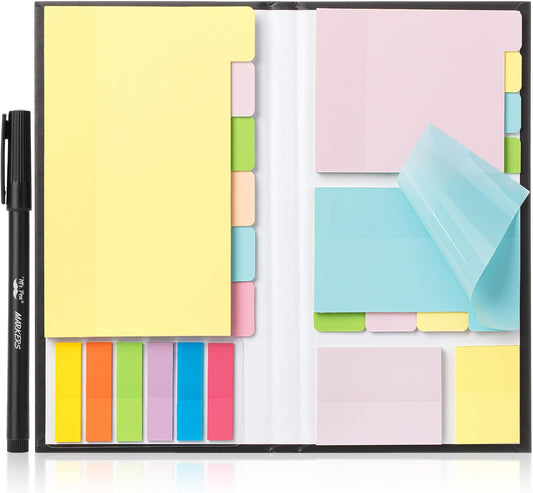 Mr. Pen- Sticky Note Set, 380 Pack, Pastel Colors, Transparent Sticky Notes Tabs, Divider, Christmas Gift
