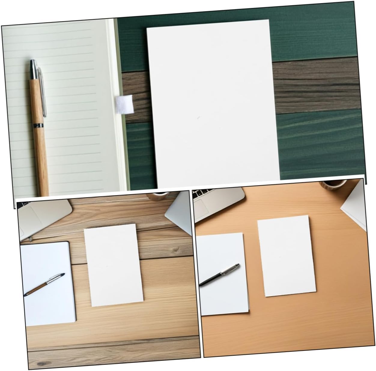 100pcs Glossy Photo Paper Double-sided Cardstock for Inkjet Printers Vibrant Picture Sheets for Calendars Invitations and Photo Printing