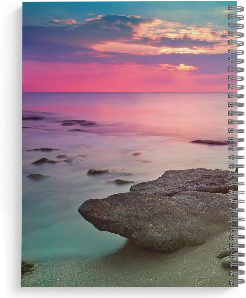 Gotcha Covered Notebooks Lifeguard Personalized Religious Notebook/Journal, Laminated Soft Cover, 120 pages of your selected paper, lay flat wire-o spiral. Size: 8.5” x 11”. Made in the USA