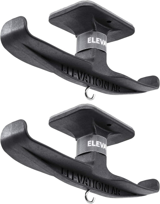Elevation Lab The Anchor Pro (2-Pack) - Extra Strong Under-Desk Headphone Stand Mount with Built-in Cord Management