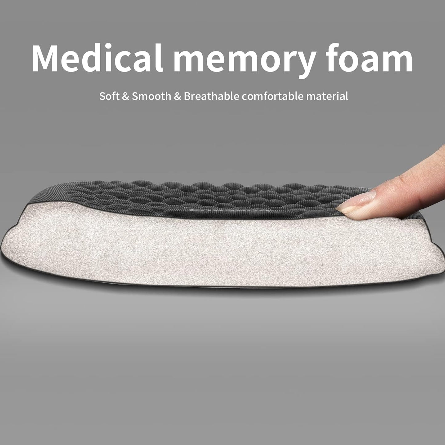 Vaydeer Cloud Elbow Pad, Desk Arm Rest Support, Soft Memory Foam Wrist Rest, Ergonomic Cushion Padding, Carpal Tunnel Pain Relief Gel Mouse Pillow for Computer Laptop Office Gaming Car Chair Accessory