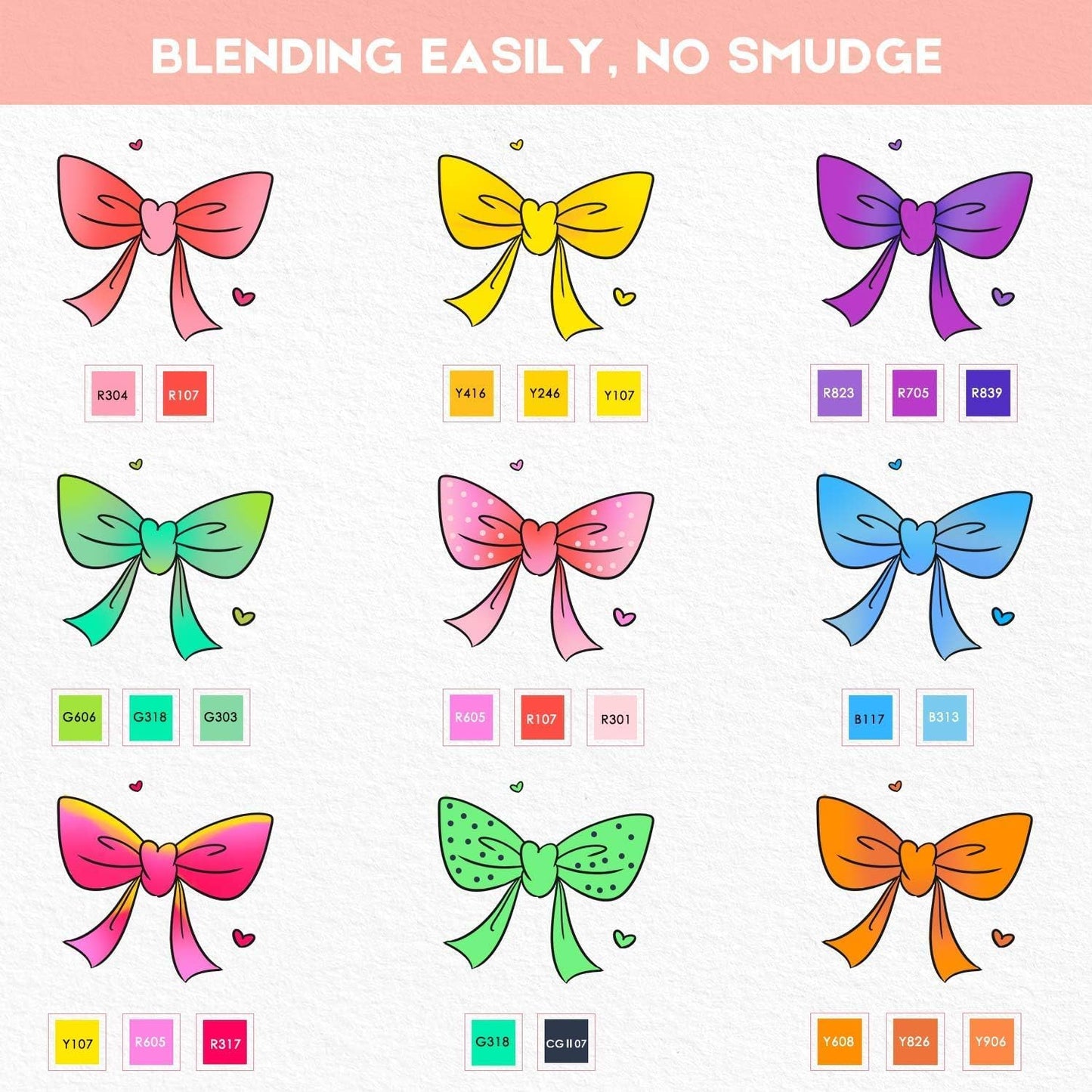 Caliart Art Markers, 41 Colors Alcohol Marker Pen Set Dual Tip Brush & Fine Permanent for Coloring Drawing Highlighters Anime Illustration Card Making Underlining Christmas Gifts