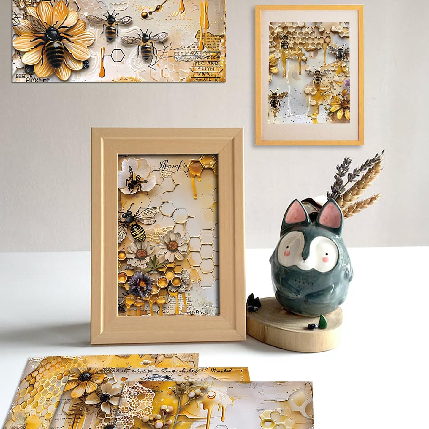 YASMEN Scrapbook Paper Pad, 24 Pcs Scrapbooking Supplies, 6"×6”Single-Sided Patterned Cardstock Pads, Cardmaking Craft Paper Pack for Planners Journals Background Borders Greeting Cards Retro Crafts