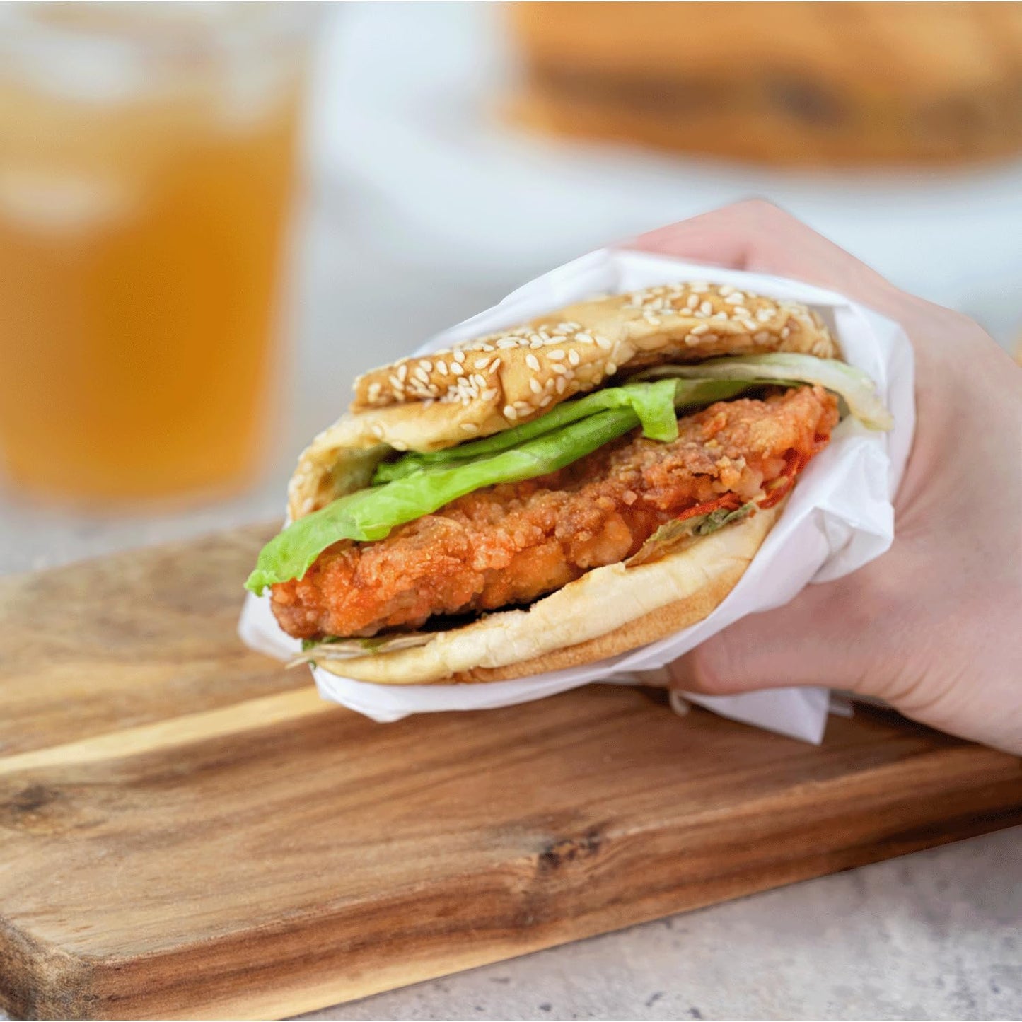 Karat [3,000 ct] 15"x15" Deli Paper Sheets | White Grease-Resistant Wrapping Paper | Great for Larger Sandwiches, Burger Baskets, and Catering Trays