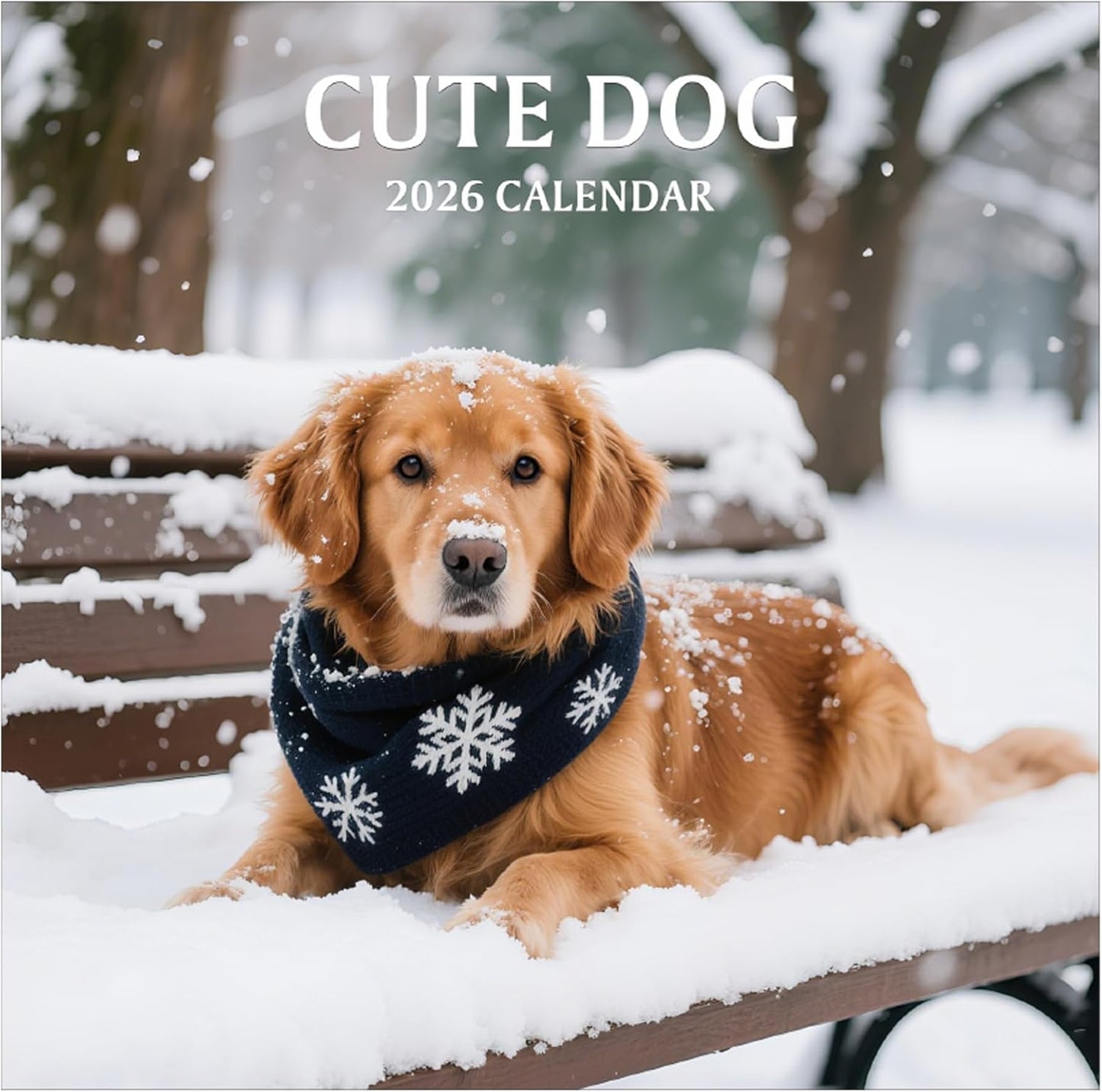 2026 Wall Calendar, Large Monthly Wall Calendar Dogs, Jan 2026 - Dec 2026, 12" x 24" (Opened), Hanging Planning Calendars for Family Home Office Supplies