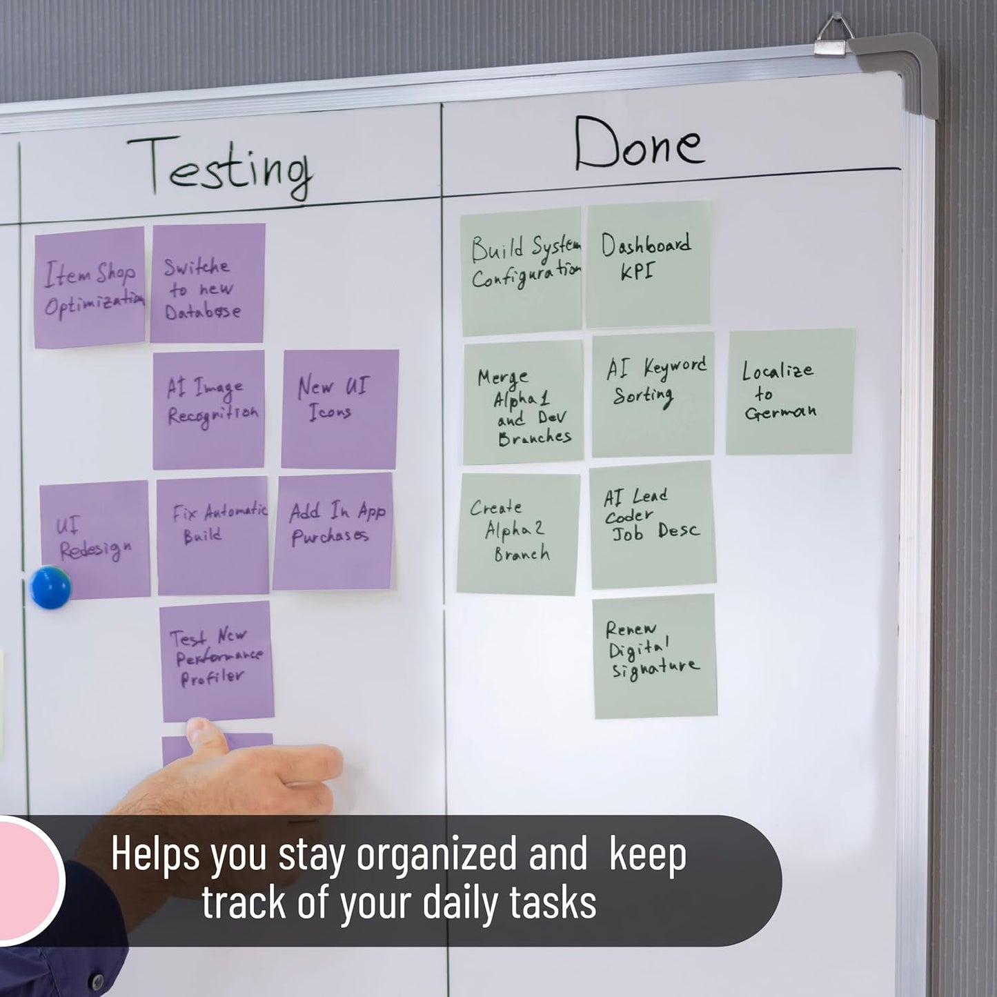 Mr. Pen- Colorful Sticky Notes, 3”x3”, 12 Pads, Mute Colors Sticky Notes Bulk, Self-Stick Note Pads