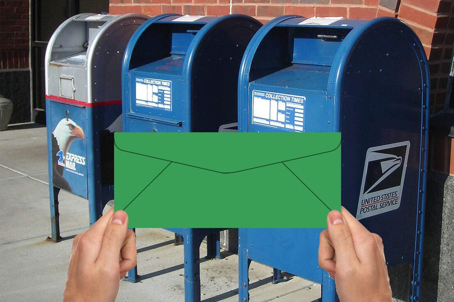 #10 Green Color Envelopes | Colored Standard Business Size Mailers | Value Pack of 500 Per Pack | 4 1/8 x 9 1/2 Inches (Green)