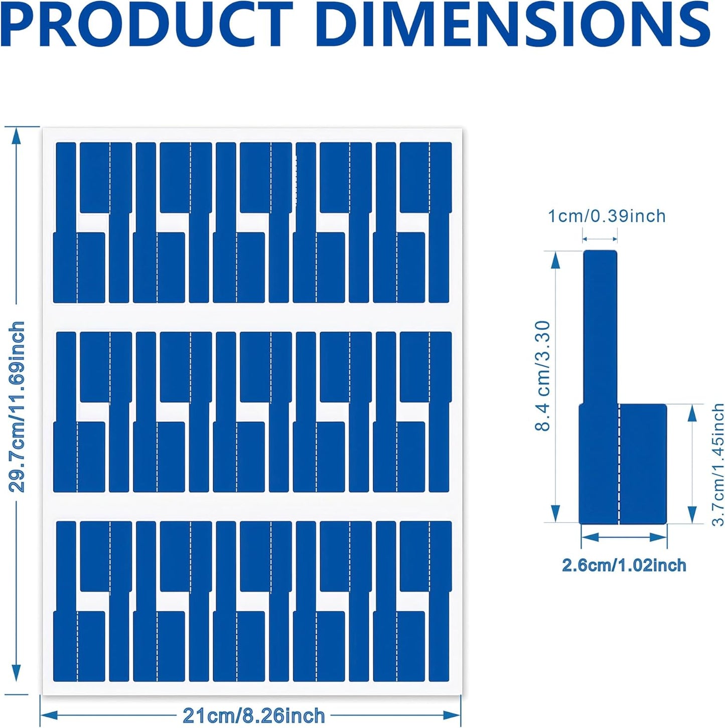 Cable Labels for Music Gear, 240 PCS Splash-Safe Writable Stickers with a Design Made to Reduce Tearing, 8 Colors, for Headphone Cables, Audio Lines, Studio Wires and Charging Cords