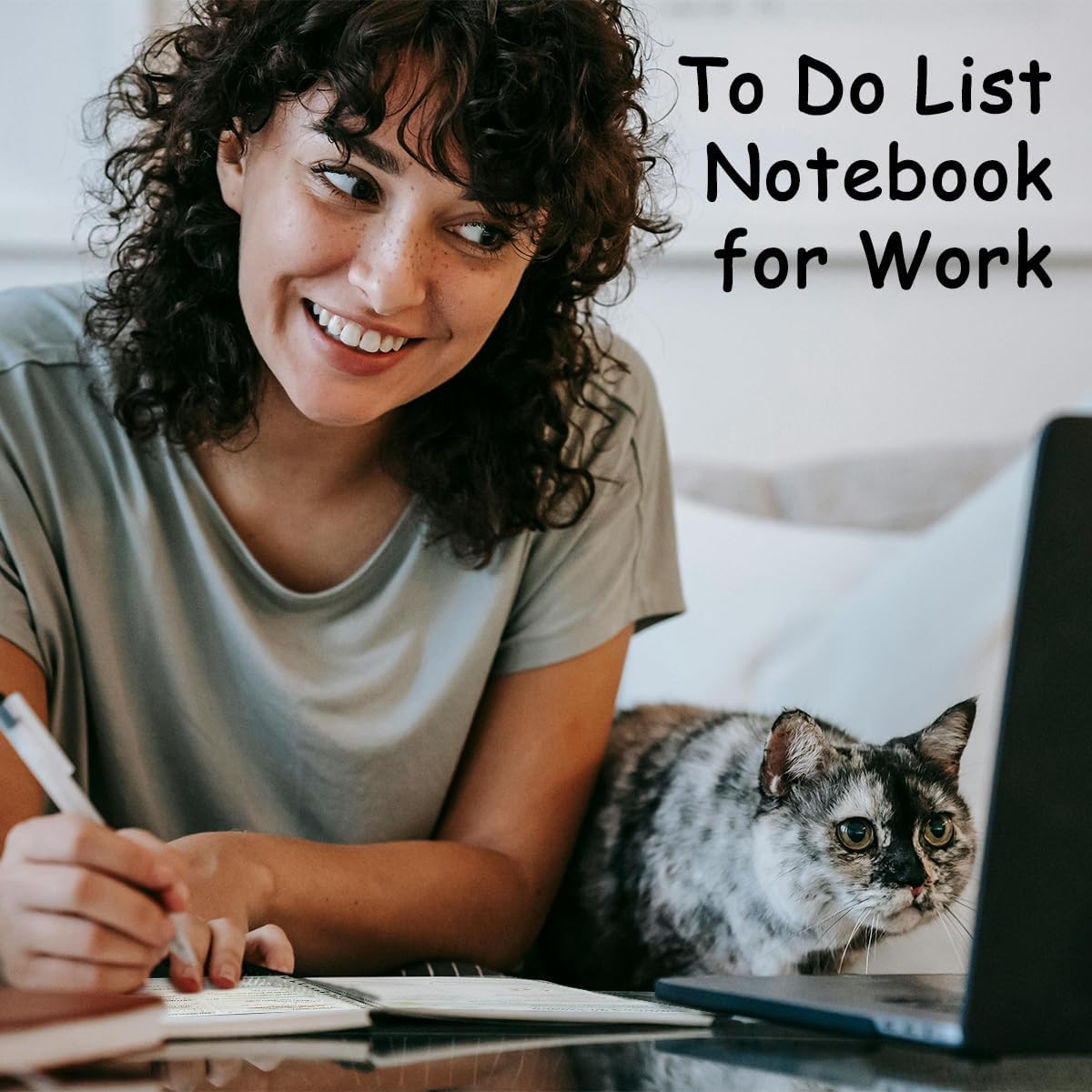 Undated Weekly Planner, 10.7'' x 7.2'' Undated Planner with Goal & Habit Tracker Organizer, B5 Weeks To Do List Notebook,Homework Planners- Black