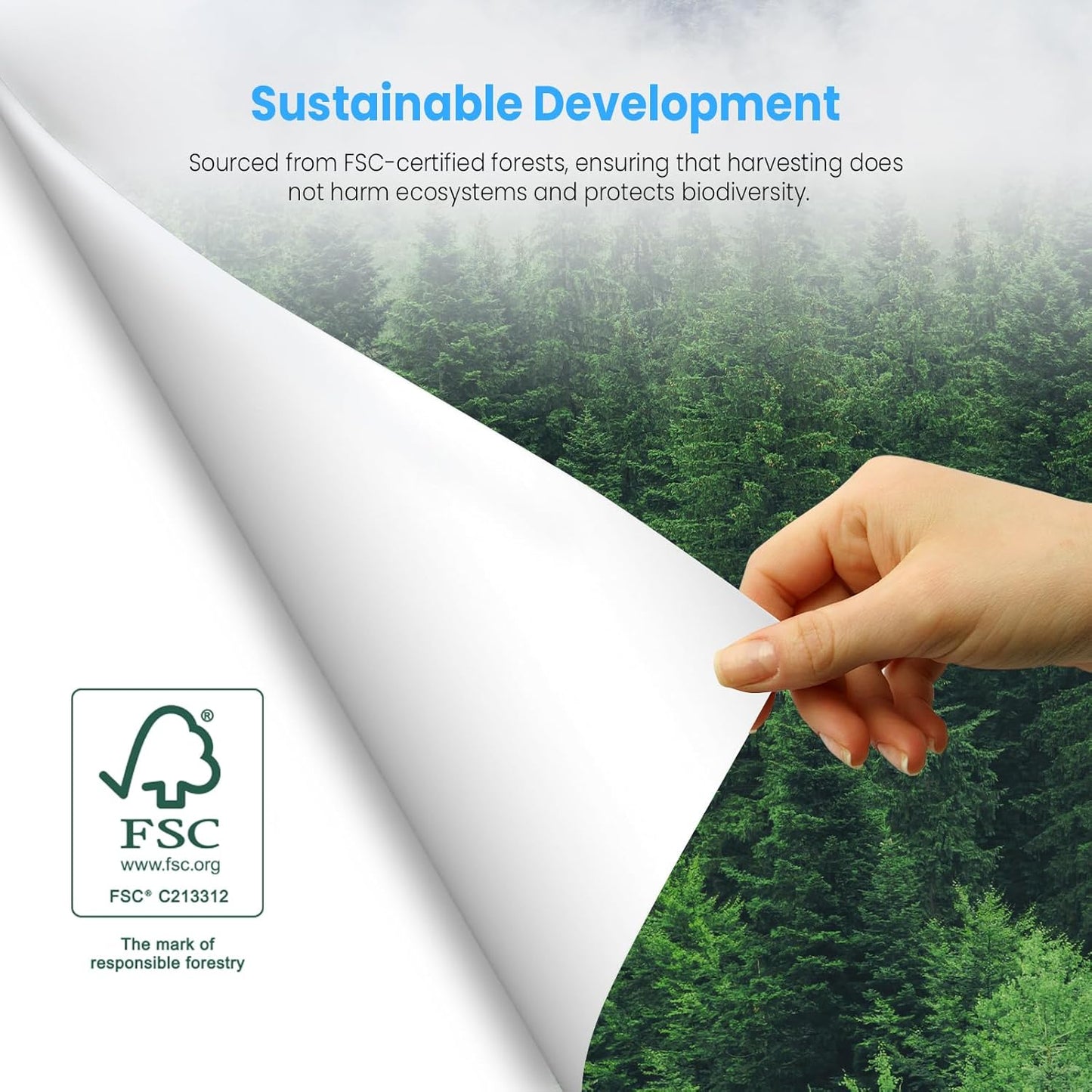 Comix Sticky Easel Pad, 25 x 30 Inches Flip Chart Paper for Teachers, Large Self Stick Easel Paper, 30 Sheets/Pad, 2 Pads/Pack