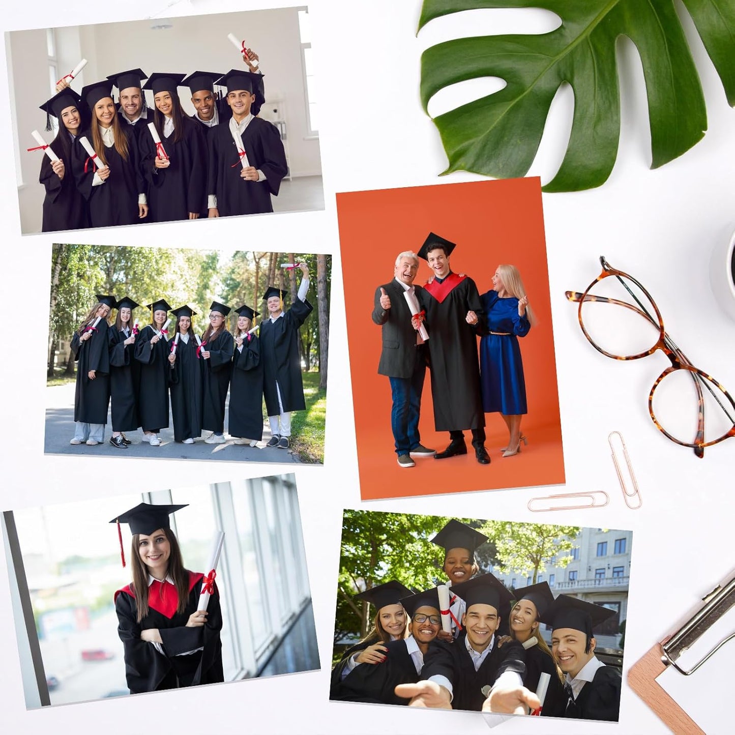 Nuanchu 4 x 6", 5 x 7", 8.5 x 11" Photo Paper Glossy 60 Sheets Picture Paper for Inkjet Printer for Photos, Calendars, Advertising Covers, Recipe Cards, 200 GSM