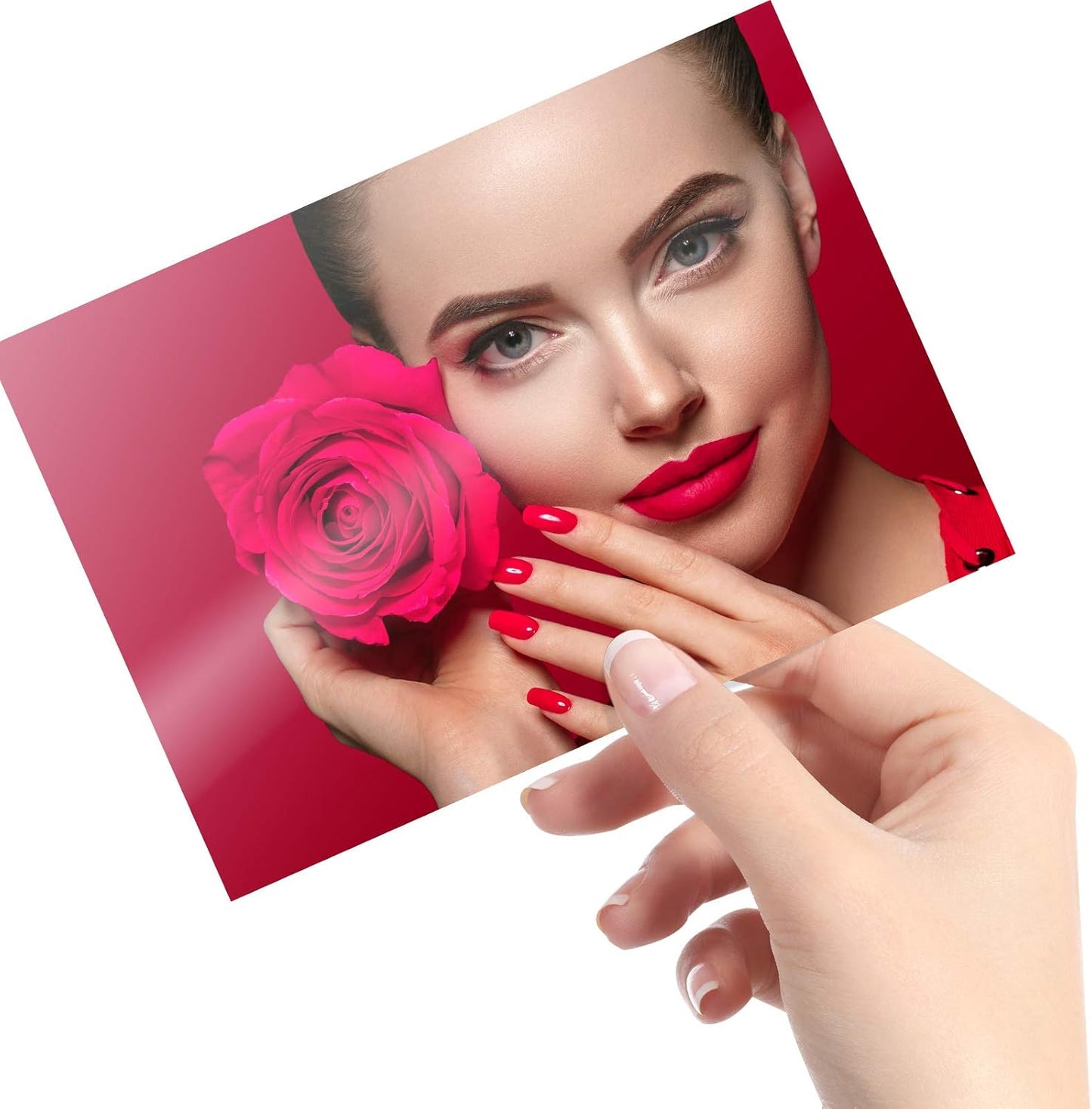 Nuanchu 4 x 6", 5 x 7", 8.5 x 11" Photo Paper Glossy 120 Sheets Picture Paper for Inkjet Printer for Photos, Calendars, Advertising Covers, Recipe Cards, 200 GSM