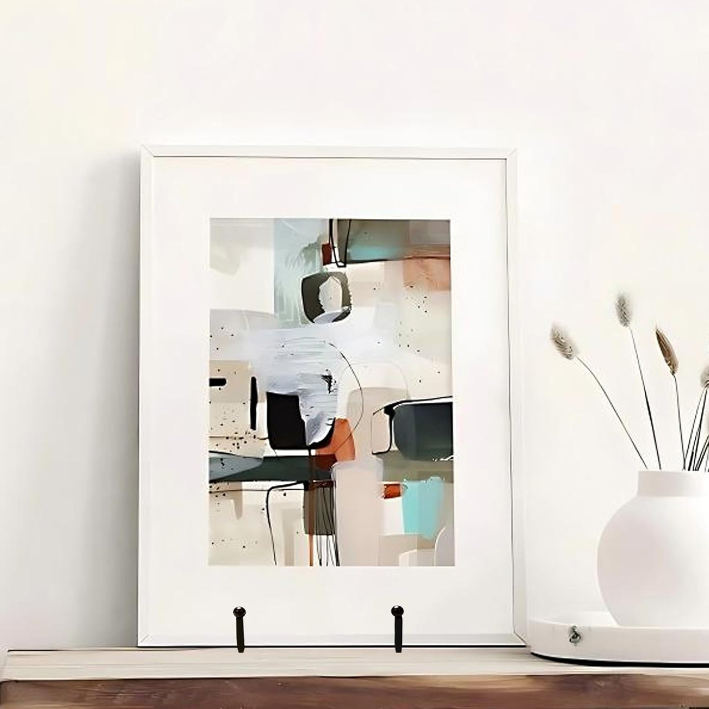 3 Pack 6" Metal Square Plate Stands for Display,Plate Holders Display Stands Can Be Used for Picture Stands,Book Stands for Display,Plate Display Stands,Easel,Photo Frame Stands,Plaque Stands,Desktop Stand.