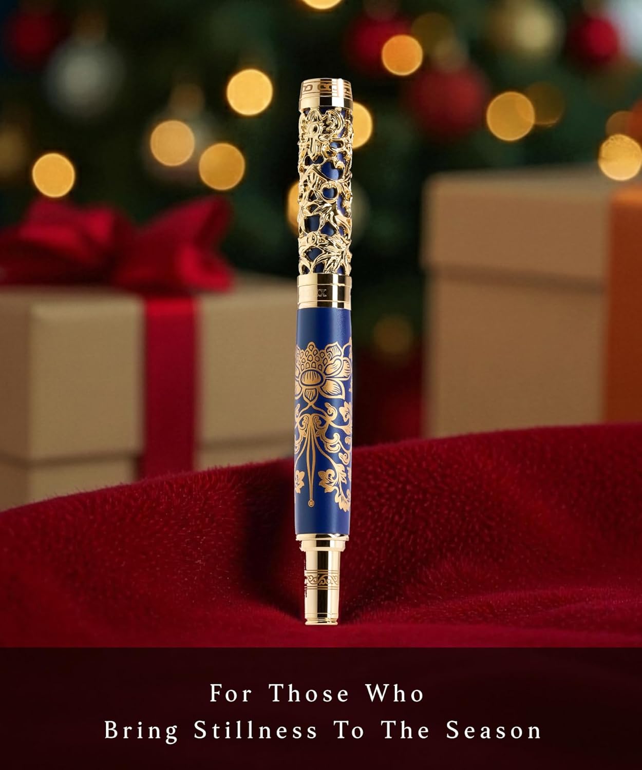 ARTEX Executive Rollerball Pen Sets With Stand-Museum Collections-Crafting Timeless Beauty-Luxury Pen Gift & Office Desk Decor, German SCHMIDT refill, Solid Metal & Marble Texture