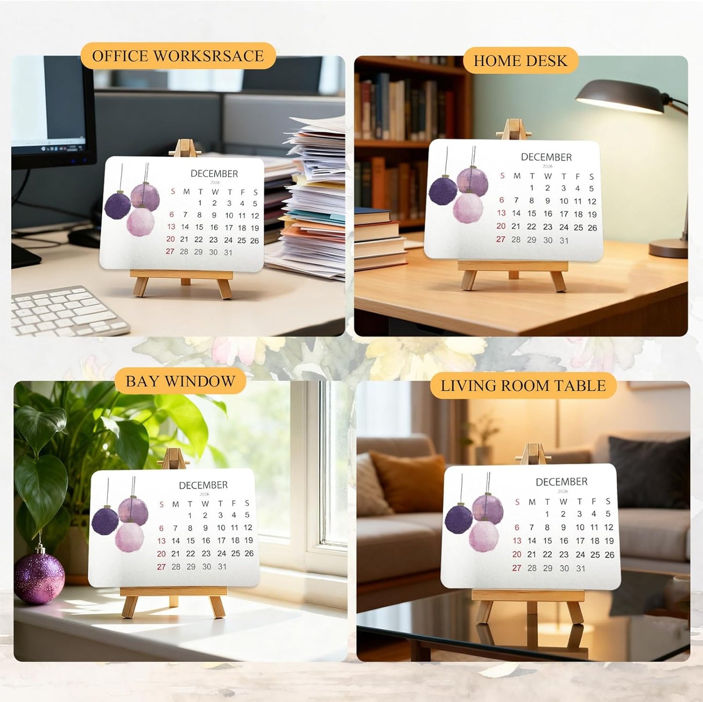 Plantable Seed Calendar 2026, Eco-Friendly Plantable Love Seed Calendar 2026,Perfect Modern Greening Calendars Planner, Month Biodegradable Paper Planner, for Garden and Decor