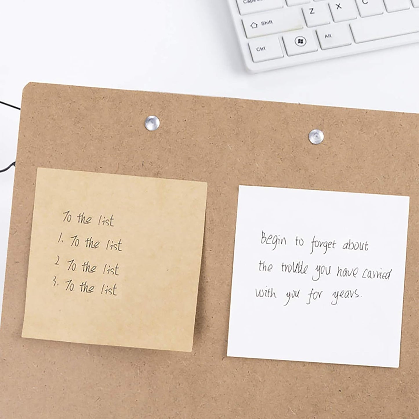 VANRA Sticky Notes 4 x 4-Inches Self-Stick Note Cube Memo Pads Strong Adhesive, 400-Sheets/Cube (Ivory White)