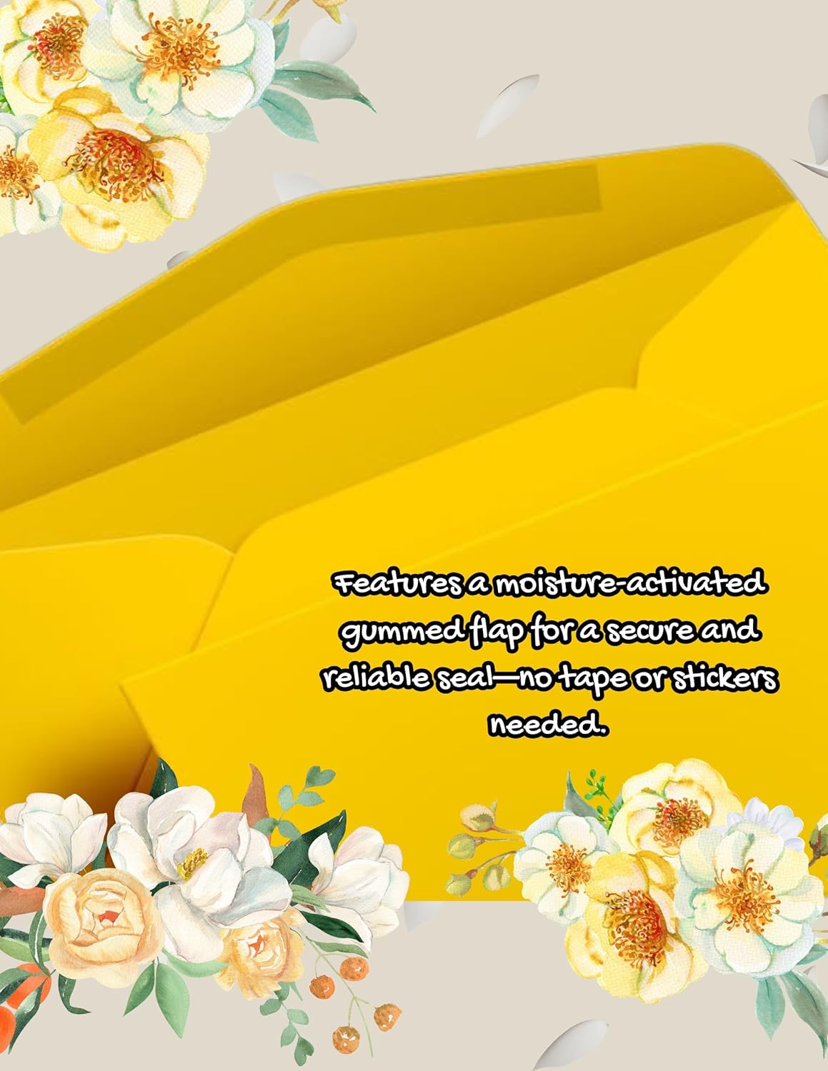 #10 Envelopes Gummed Self-Adhesive Closure - 100 Envelopes