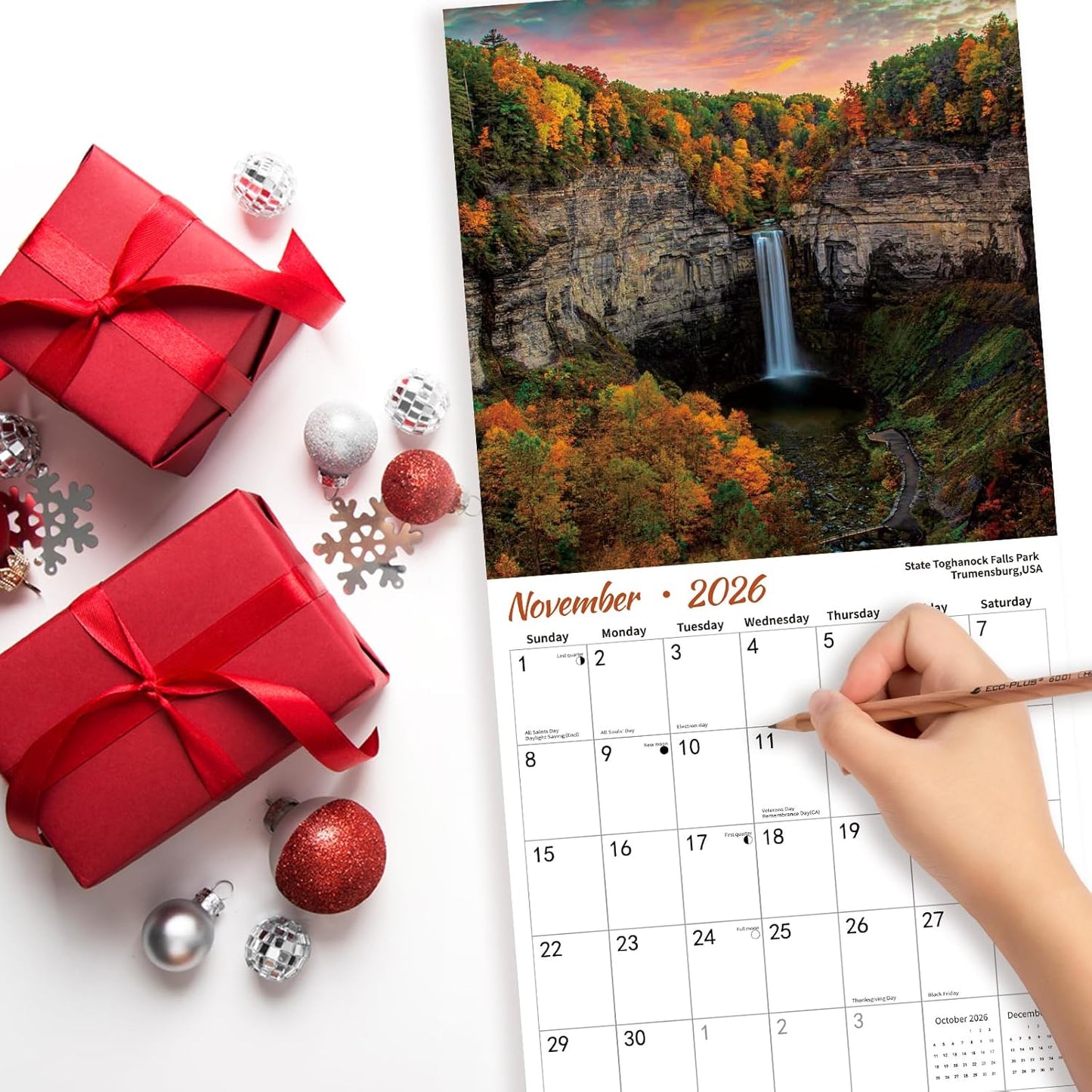 2026 Wall Calendar, NATIONAL PARKS Calendars,2026 Monthly Calendars, Wall Calendar 2026,Thick Glossy Paper, Organizing & Planning & Giftable