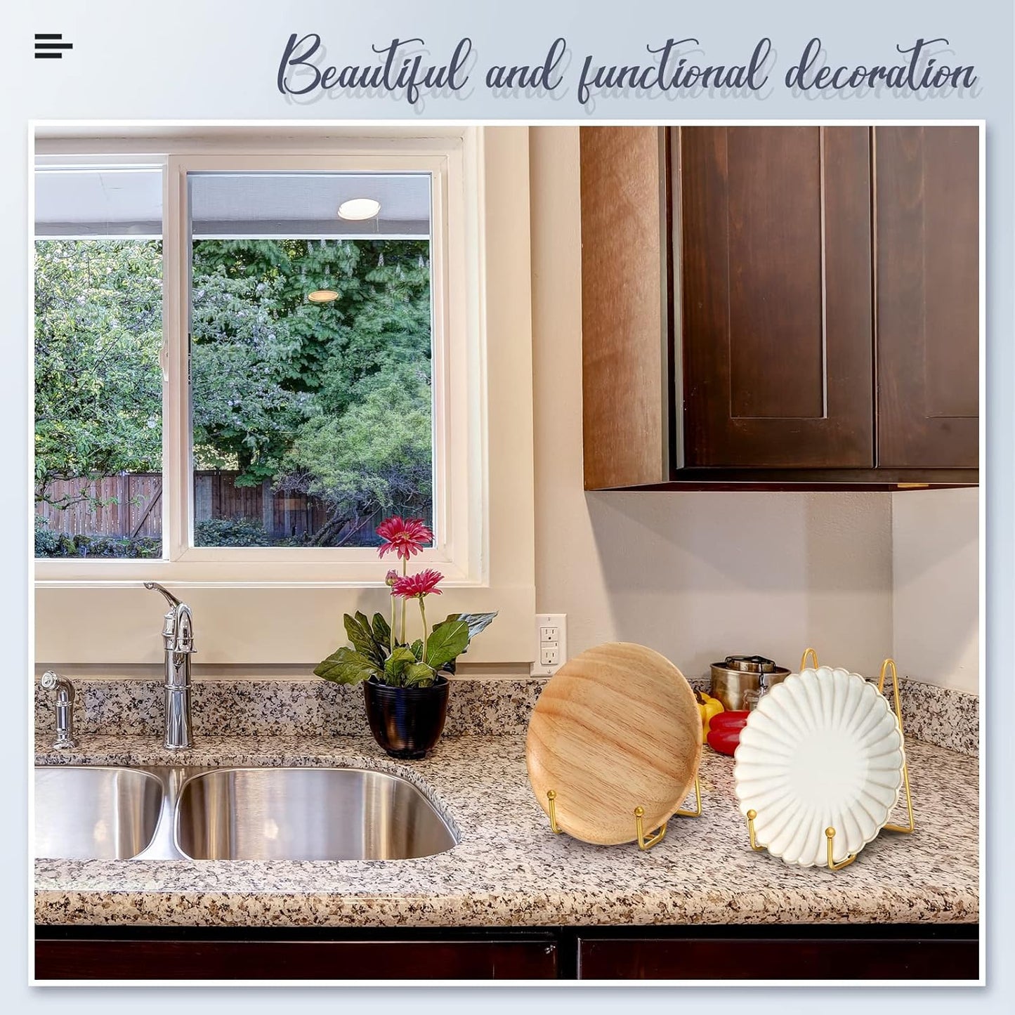 Mixweer 12 Pcs Book Stands for Display Metal Picture Frame Stand Book Plate Picture Holder Easels Photo Holder for Decorative Display(4.3 Inch, 6 Inch,Gold)