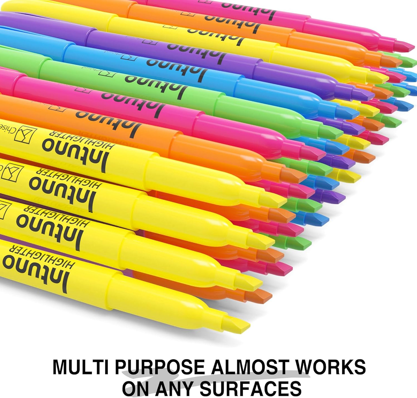 Assorted Color Highlighters, 120 Count, Chisel tip, Suitable for Office Supplies, School Supplies, and Home Office Essentials