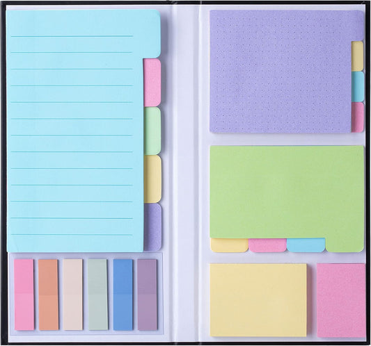 Mr. Pen- Sticky Note Set, 410 Pack, Pastel Colors, Sticky Notes Tabs, Divider Sticky Notes, Office Supplies, Planner Sticky Note Dividers Tabs, Book Notes, Bible Sticky Notes