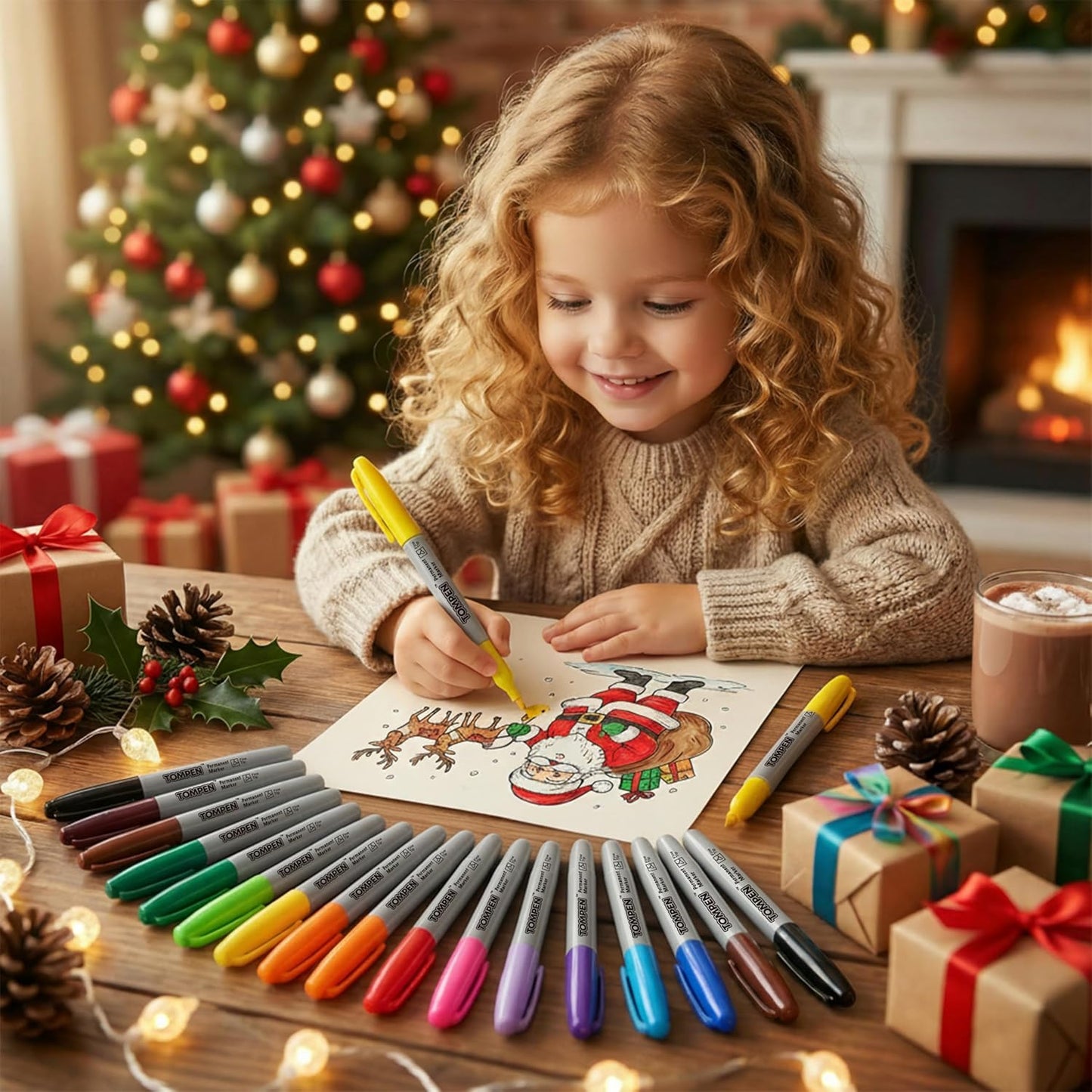 Permanent Markers,Fine Tip,160 Pack Bulk,16 Assorted Multicolor Colors,Waterproof Permanent Marker Pens with Quick Drying on Wood,Plastic,Paper,Metal,Mirror for Office School Classroom Home